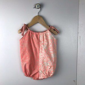 MARGAUX AVOCADO Girl 3-6 Bubble Romper